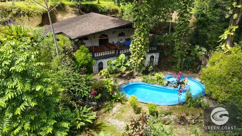 Ojochal Legacy Estate: Income Property with Pool & Riverfront - Walk to Schools & Village — view 2, Ojochal, Costa Rica