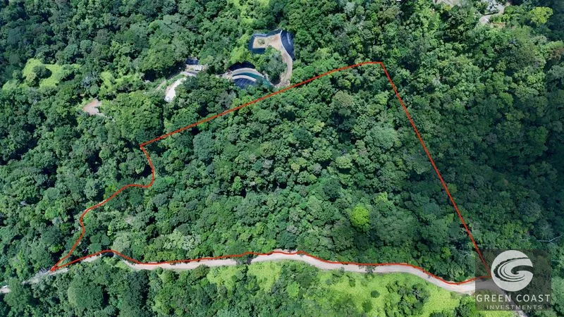 Uvita 17-Acre Ocean & Jungle View Estate: 3+ Prime Building Sites, Wildlife Paradise — view 1, Uvita, Costa Rica