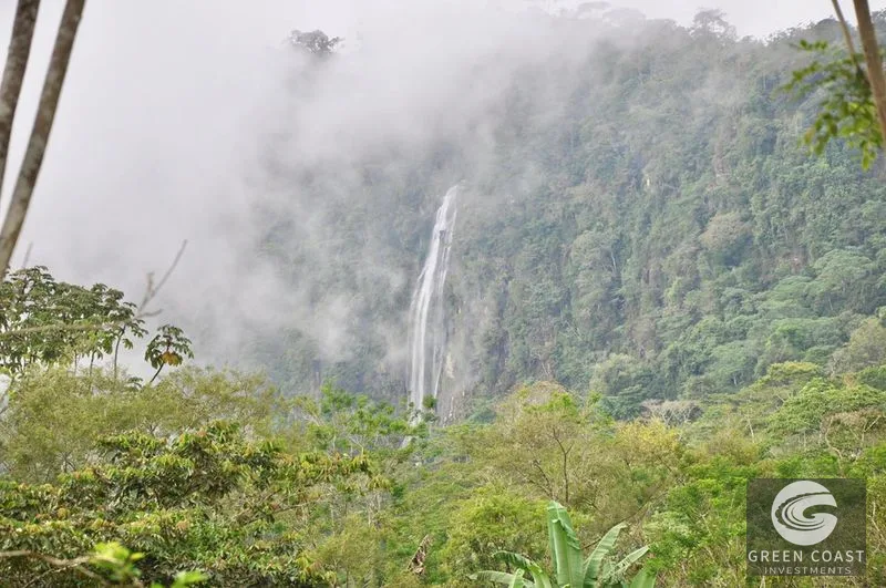 Uvita Mountain Farm: San Luis Waterfall Views & Usable Land for Your Costa Rica Dream — view 1, San Isidro, Costa Rica