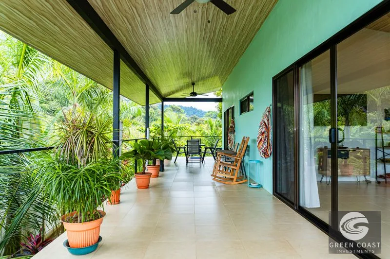 Uvita Tropical Oasis: 2-Bed Home with Pool, Mountain Views & Lush Gardens — view 3, Uvita, Costa Rica