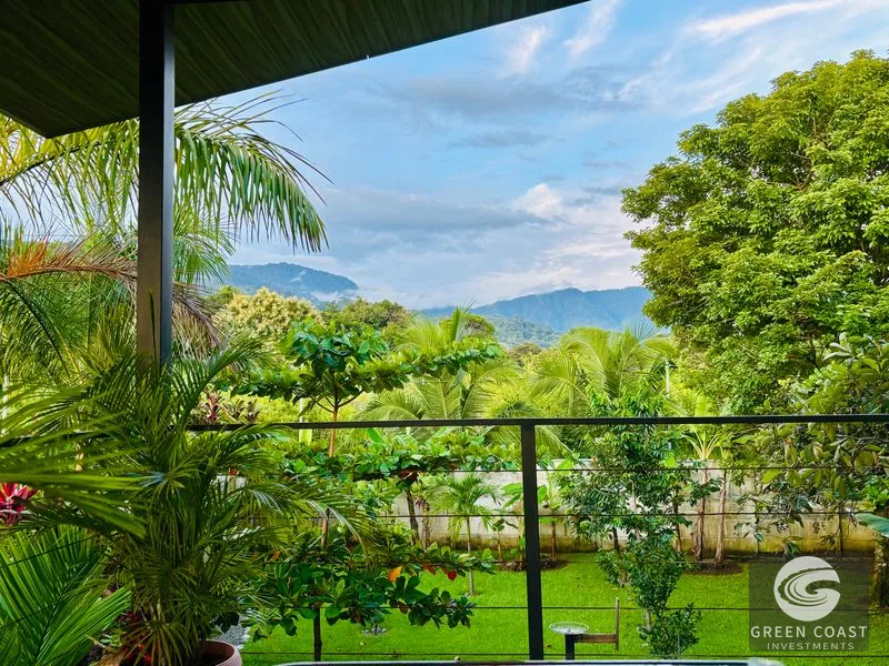 Uvita Tropical Oasis: 2-Bed Home with Pool, Mountain Views & Lush Gardens — view 5, Uvita, Costa Rica