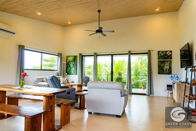 Uvita Tropical Oasis: 2-Bed Home with Pool, Mountain Views & Lush Gardens — view 12, Uvita, Costa Rica