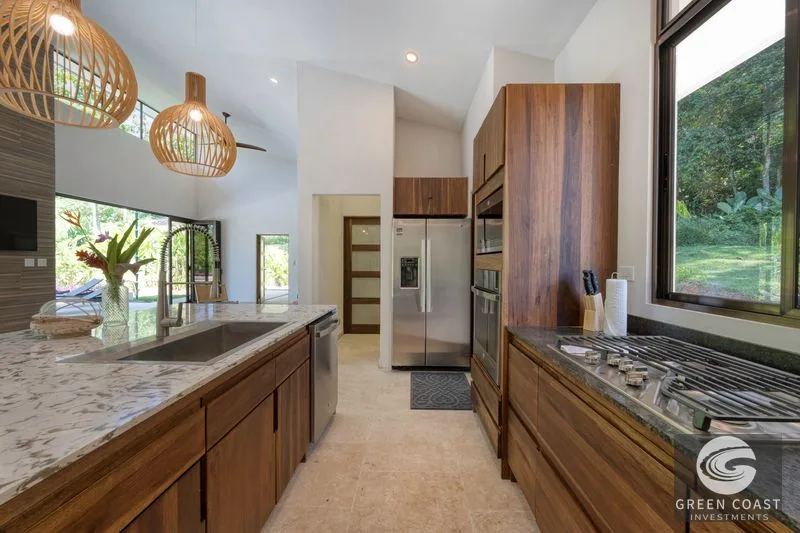 Modern Jungle Villa with Private Pool in Gated Matapalo Community - Near Playa Linda — view 3, Quepos, Costa Rica
