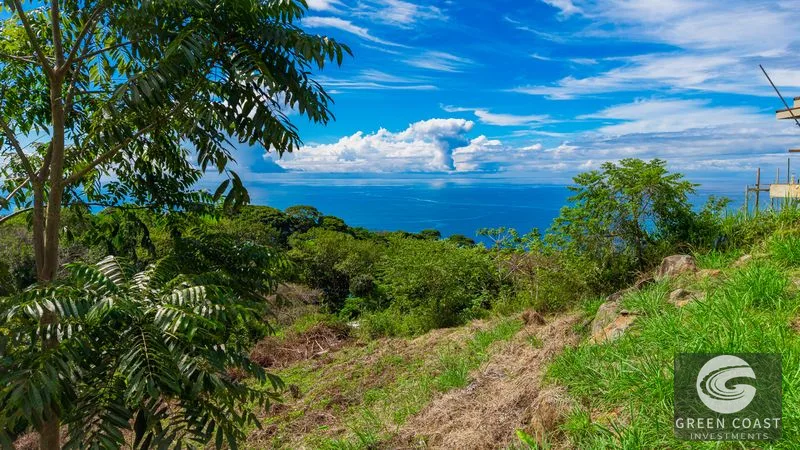 Premier Ocean View Homesite in Escaleras: Whale Tail Views & Sunset Panoramas — view 2, Costa Rica, Costa Rica