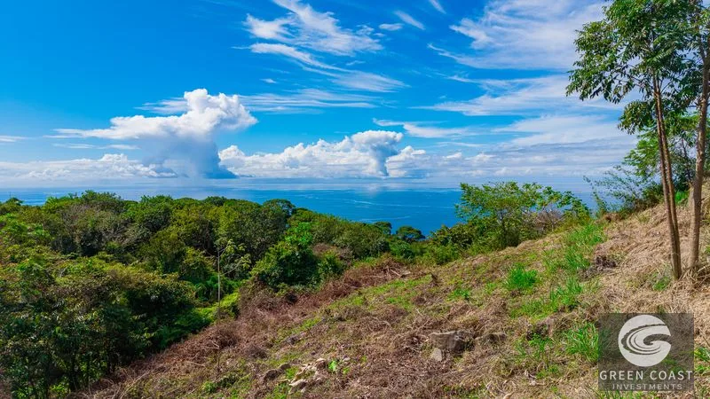 Premier Ocean View Homesite in Escaleras: Whale Tail Views & Sunset Panoramas — view 3, Costa Rica, Costa Rica