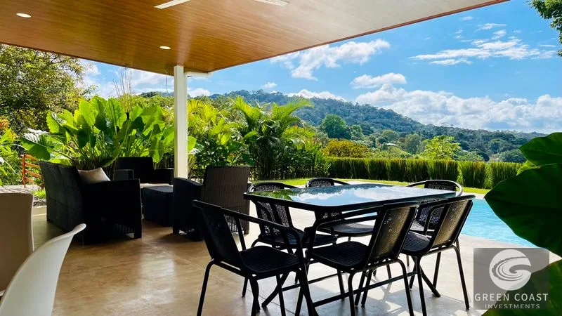 Modern Tropical Villa with Mountain Views & Private Pool near Ojochal — view 5, Ojochal, Costa Rica