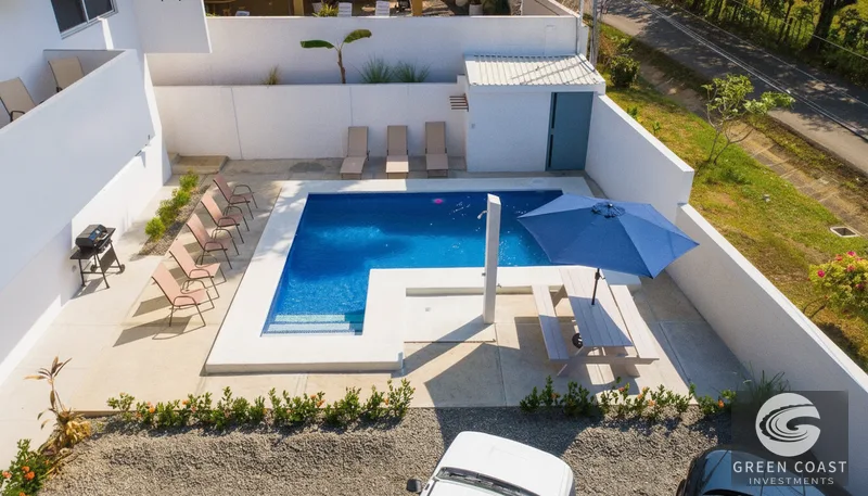Surfside Duplex: 8-Bed Income Property with Private Pool Near Playa Hermosa — view 9, Jacó, Garabito, Costa Rica