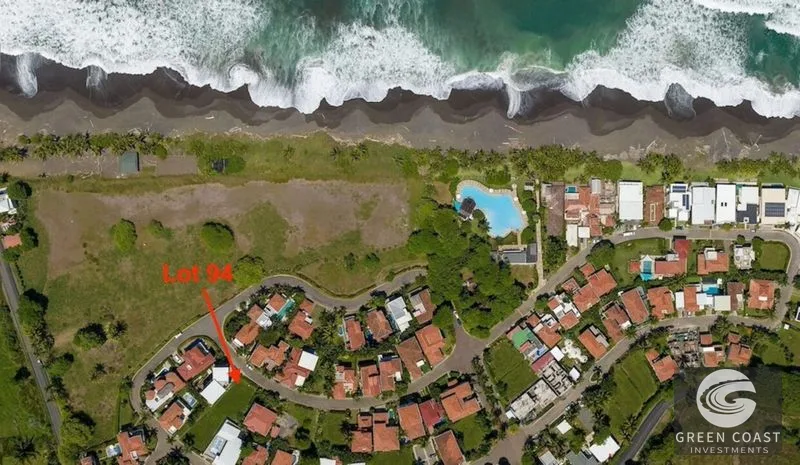 Exclusive Beachfront Lot in Hermosa Palms: Build Your Dream Home in a Gated Community — view 1, Costa Rica, Costa Rica