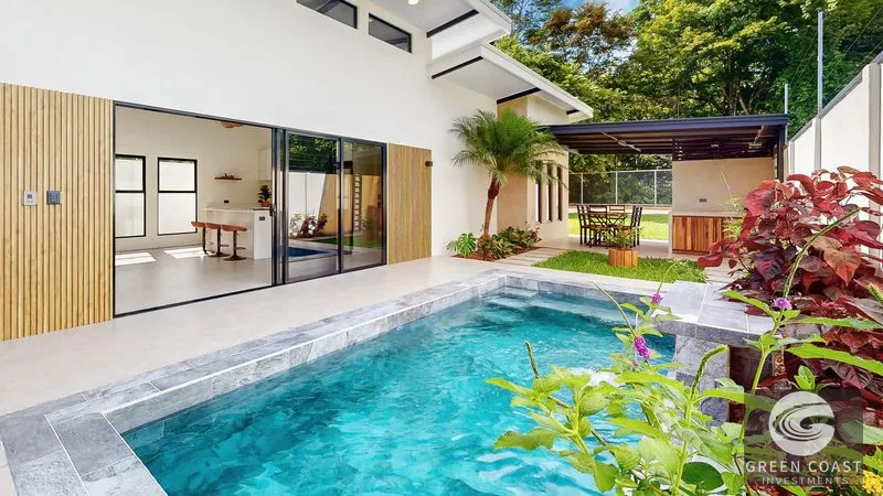 Uvita Oasis: New 3-Bed Home with Pool, Garden & Creek Access Near Beaches & Dining — view 1, Bahía Ballena, Osa, Costa Rica
