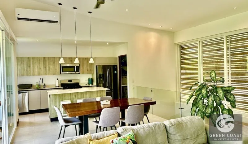 Eco-Chic 2-Bed Townhouse with Ocean Peek & Solar in Gated Hermosa Community — view 3, Garabito, Costa Rica