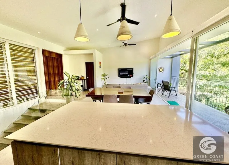 Eco-Chic 2-Bed Townhouse with Ocean Peek & Solar in Gated Hermosa Community — view 4, Garabito, Costa Rica