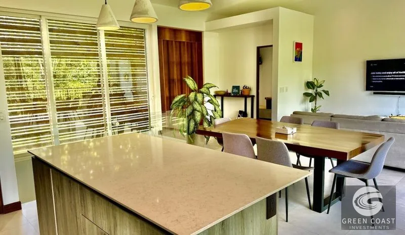Eco-Chic 2-Bed Townhouse with Ocean Peek & Solar in Gated Hermosa Community — view 5, Garabito, Costa Rica