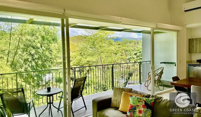 Eco-Chic 2-Bed Townhouse with Ocean Peek & Solar in Gated Hermosa Community — view 6, Garabito, Costa Rica