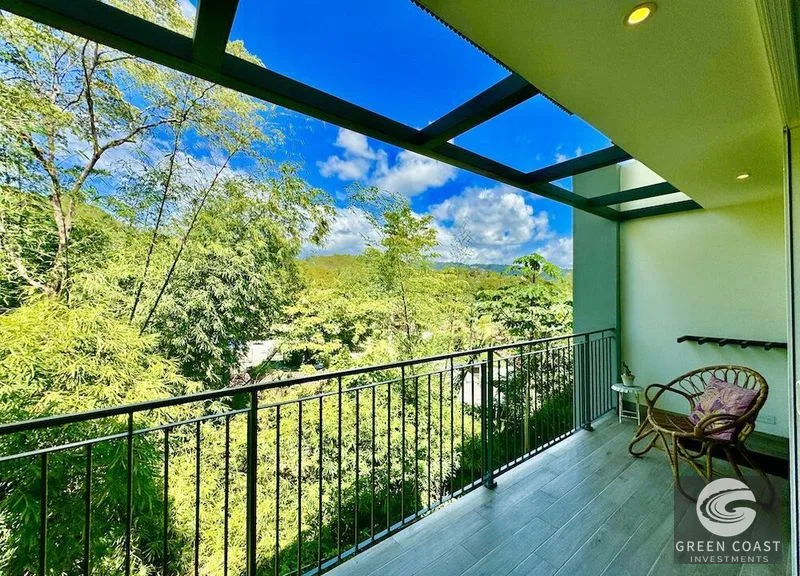 Eco-Chic 2-Bed Townhouse with Ocean Peek & Solar in Gated Hermosa Community — view 7, Garabito, Costa Rica