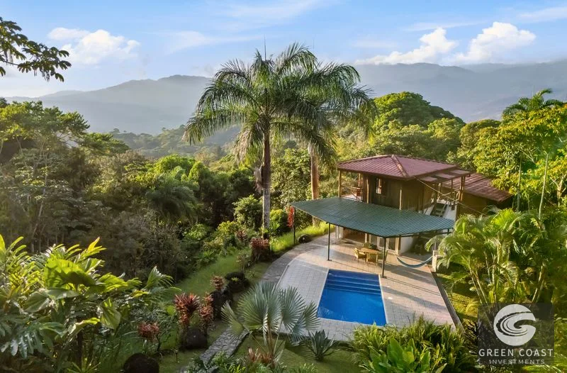 Ocean View Retreat with Pool in Tinamastes: Secluded Paradise with Development Potential — view 2, Perez Zeledon, Costa Rica