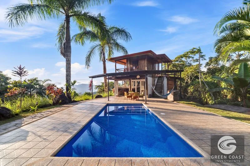 Ocean View Retreat with Pool in Tinamastes: Secluded Paradise with Development Potential — view 5, Perez Zeledon, Costa Rica