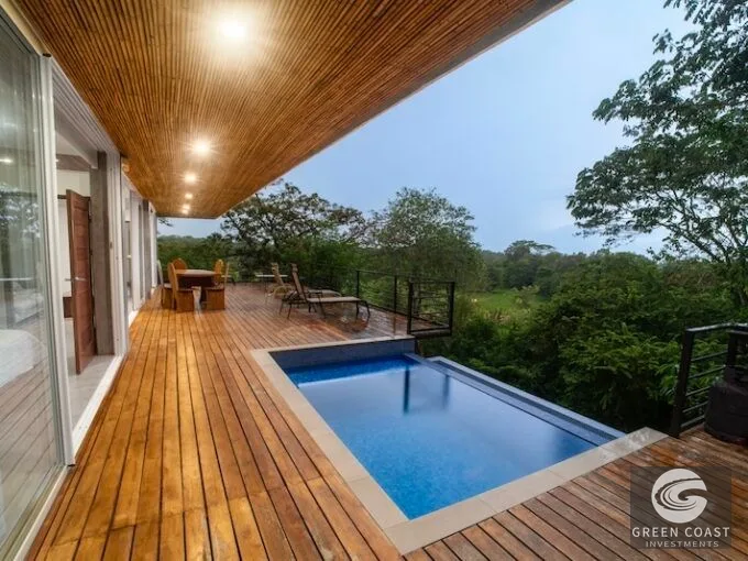 Vista Mayo: 1.25-Acre Ocean View Lot in Playa Hermosa Valley with Waterfalls & River Sounds — view 10, Garabito, Costa Rica