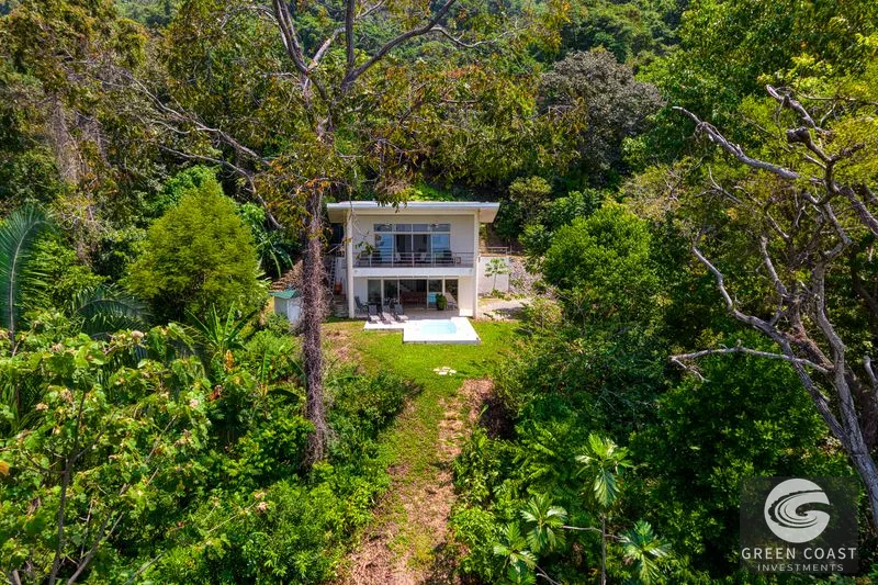 Dominical Ocean View Oasis: Luxury Jungle Home with Private Building Site Near Beach — view 6, Dominical, Costa Rica