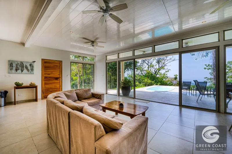 Dominical Ocean View Oasis: Luxury Jungle Home with Private Building Site Near Beach — view 14, Dominical, Costa Rica