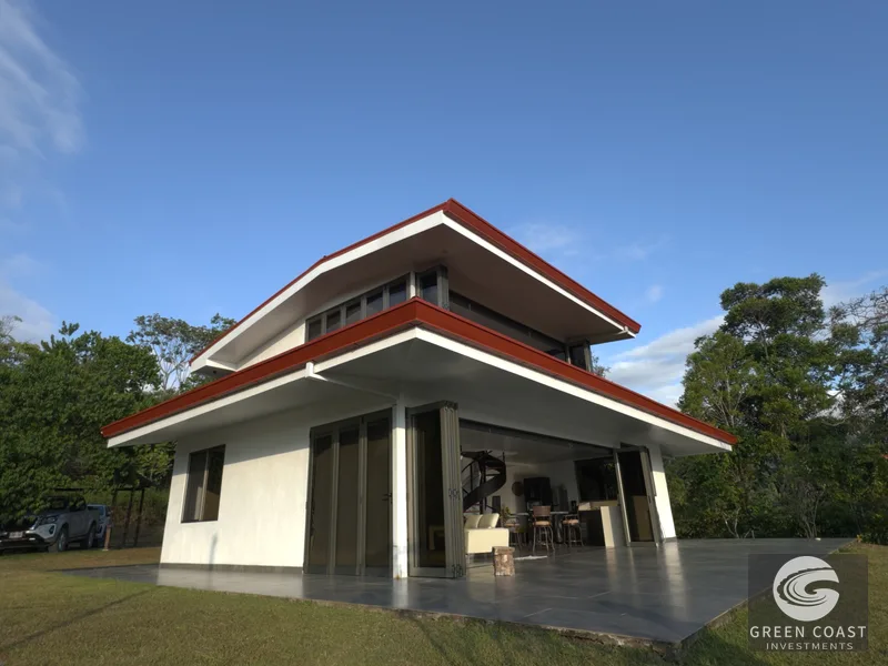 The Sanctuary: Private Edible Paradise with Ocean View & Creek - Tinamastes Retreat — view 7, Tinamastes, Perez Zeledon, Costa Rica
