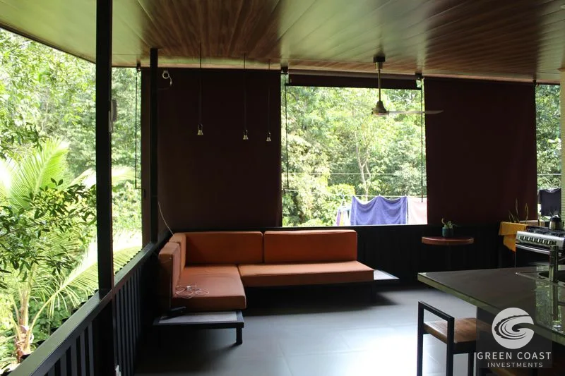 Modern Coastal Retreat Near Ojochal: Expandable 2-Bed Home with Lush Gardens & Room for Pool — view 4, Puerto Cortes, Osa, Costa Rica