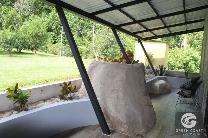 Modern Coastal Retreat Near Ojochal: Expandable 2-Bed Home with Lush Gardens & Room for Pool — view 8, Puerto Cortes, Osa, Costa Rica