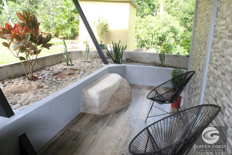 Modern Coastal Retreat Near Ojochal: Expandable 2-Bed Home with Lush Gardens & Room for Pool — view 9, Puerto Cortes, Osa, Costa Rica