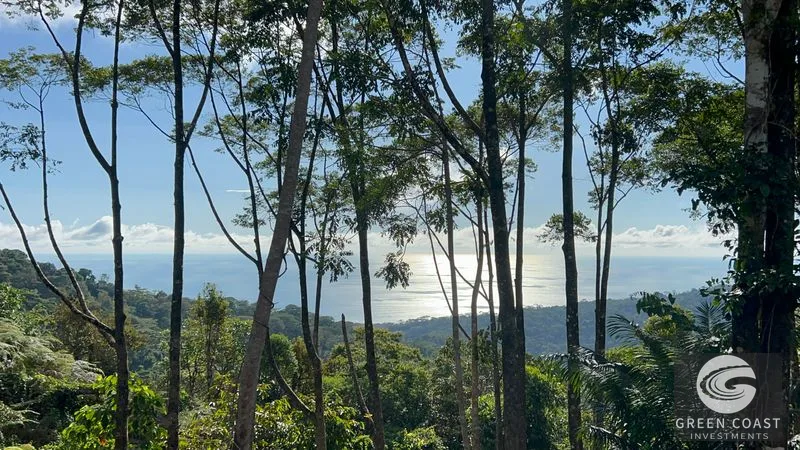 Uvita Mountain Estates: Ocean View Lots with Private Waterfall Access — view 3, Uvita, Costa Rica