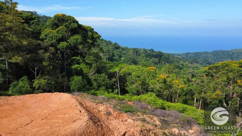 Uvita Mountain Estates: Ocean View Lots with Private Waterfall Access — view 6, Uvita, Costa Rica
