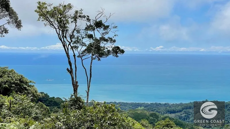 Uvita Mountain Estates: Ocean View Lots with Private Waterfall Access — view 7, Uvita, Costa Rica