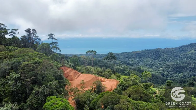 Uvita Mountain Estates: Ocean View Lots with Private Waterfall Access — view 9, Uvita, Costa Rica