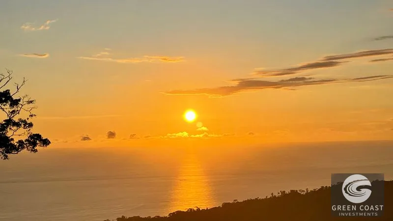 Uvita Mountain Estates: Ocean View Lots with Private Waterfall Access — view 13, Uvita, Costa Rica