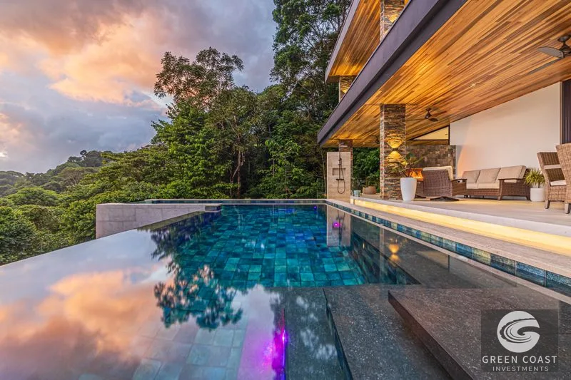 Casa Koules – Architectural 5-Bedroom Oceanview Estate in Prestigious Costa Verde Estates — view 3, Dominicalito, Costa Rica