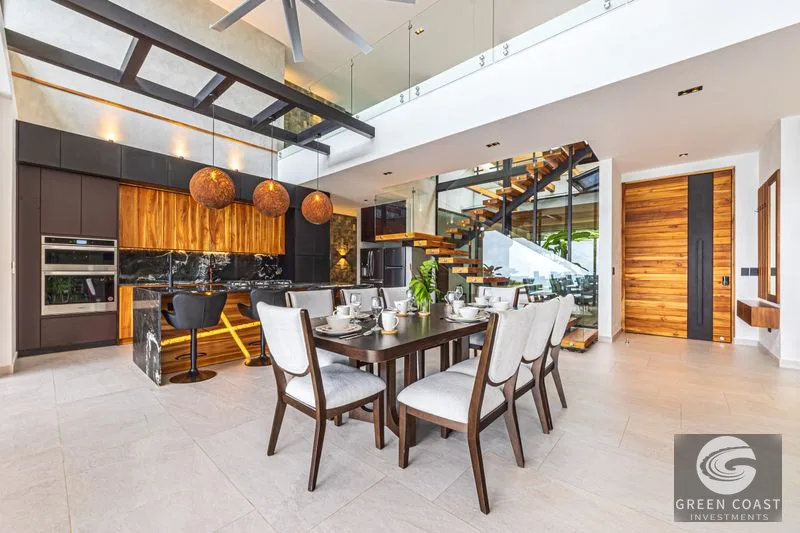 Casa Koules – Architectural 5-Bedroom Oceanview Estate in Prestigious Costa Verde Estates — view 6, Dominicalito, Costa Rica