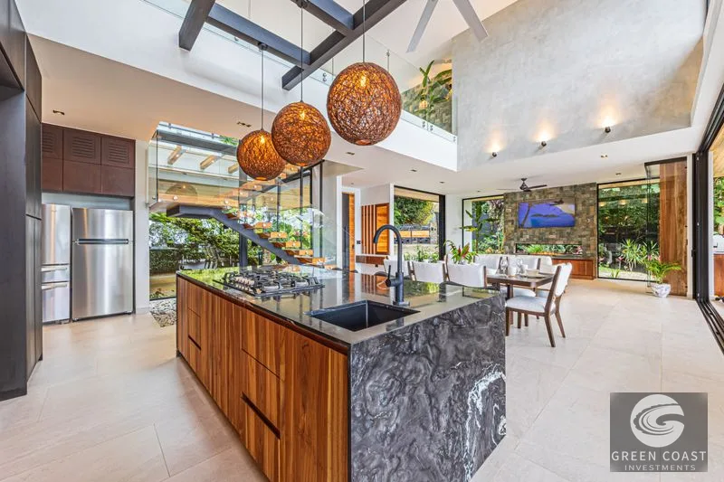 Casa Koules – Architectural 5-Bedroom Oceanview Estate in Prestigious Costa Verde Estates — view 7, Dominicalito, Costa Rica