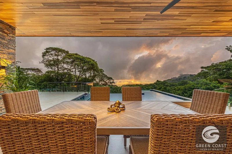 Casa Koules – Architectural 5-Bedroom Oceanview Estate in Prestigious Costa Verde Estates — view 11, Dominicalito, Costa Rica