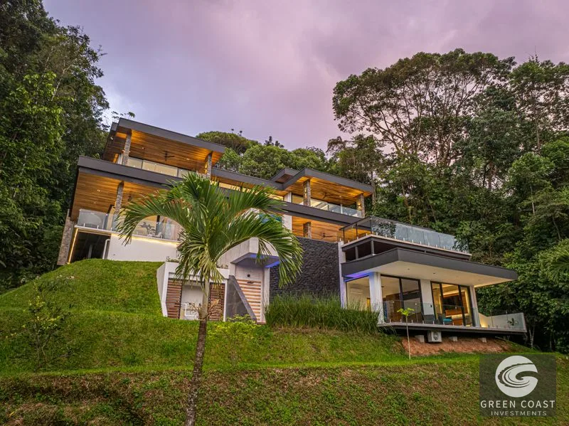 Casa Koules – Architectural 5-Bedroom Oceanview Estate in Prestigious Costa Verde Estates — view 14, Dominicalito, Costa Rica