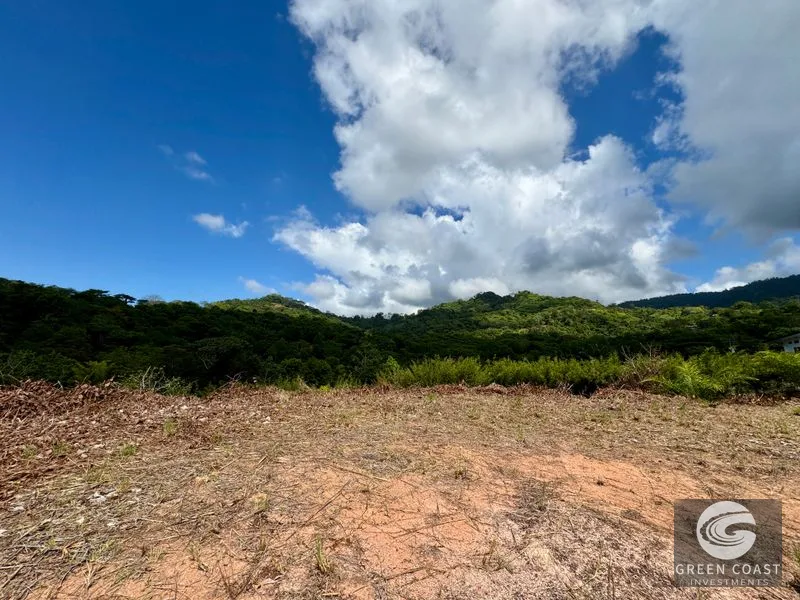 Coronado Ocean & River View Lot: Build Your Dream Home in Paradise (1.3 Acres) — view 2, Ojochal, Costa Rica