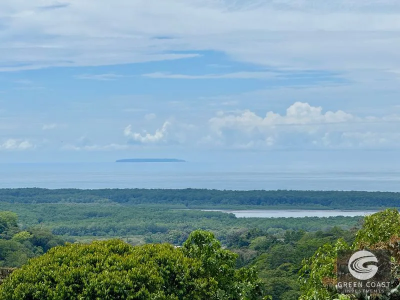 Coronado Ocean & River View Lot: Build Your Dream Home in Paradise (1.3 Acres) — view 3, Ojochal, Costa Rica