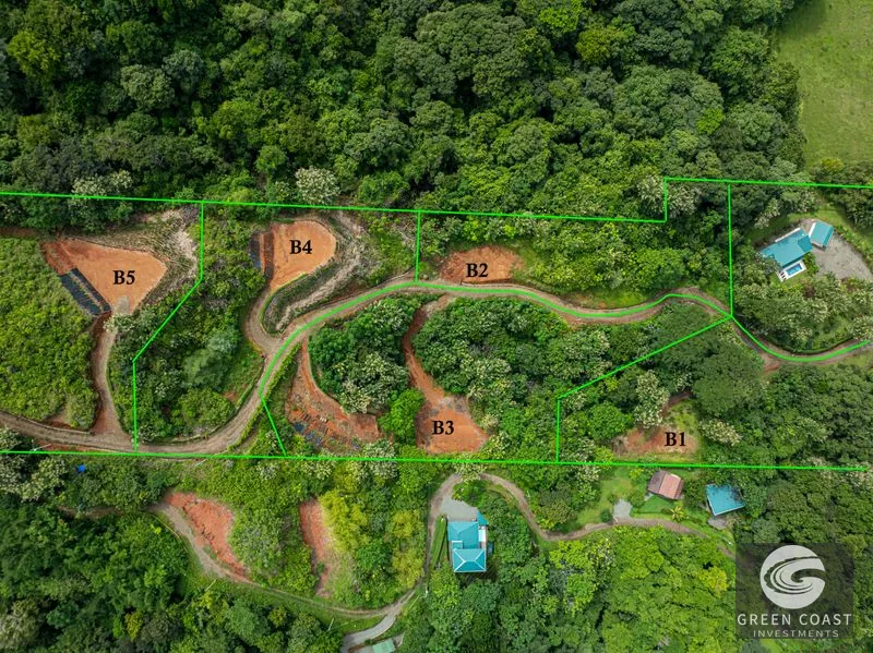 Matapalo Ocean & Jungle View Lots: Build Your Costa Rica Dream Home in a Gated Community — view 4, Matapalo, Quepos, Costa Rica