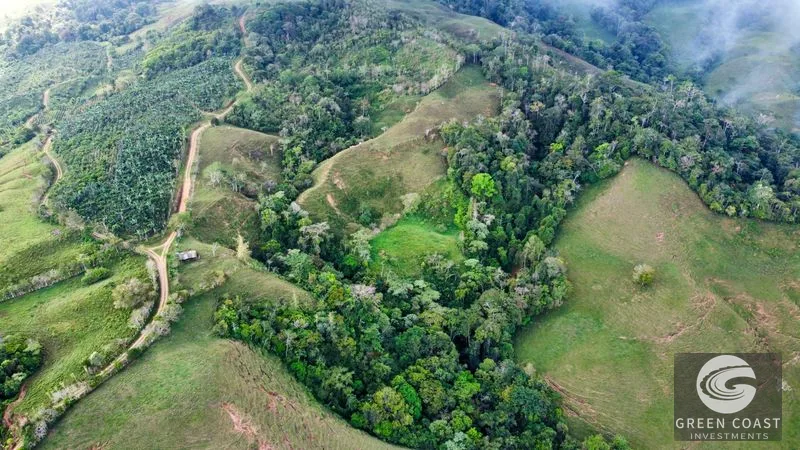 Costa Rican Mountain View Farm: Pastures, River & 5 Potential Building Sites near Uvita — view 6, Perez Zeledon, Costa Rica