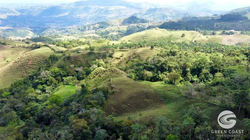 Costa Rican Mountain View Farm: Pastures, River & 5 Potential Building Sites near Uvita — view 13, Perez Zeledon, Costa Rica