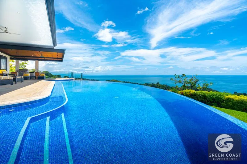 Luxury Ocean View Estate in Ojochal: Infinity Pool, Sunset Views & Privacy — view 1, Costa Rica, Costa Rica
