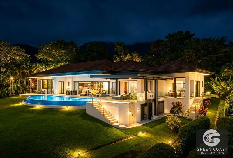 Luxury Ocean View Estate in Ojochal: Infinity Pool, Sunset Views & Privacy — view 5, Costa Rica, Costa Rica