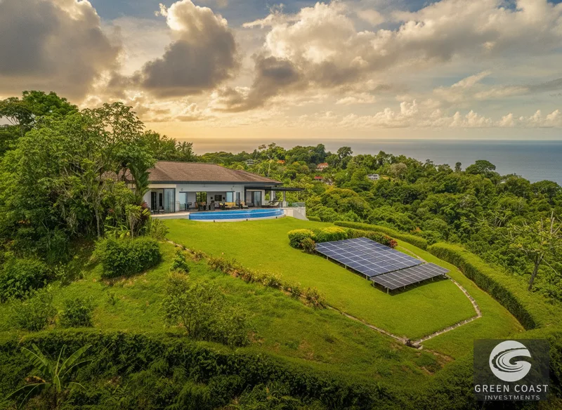 Luxury Ocean View Estate in Ojochal: Infinity Pool, Sunset Views & Privacy — view 11, Costa Rica, Costa Rica