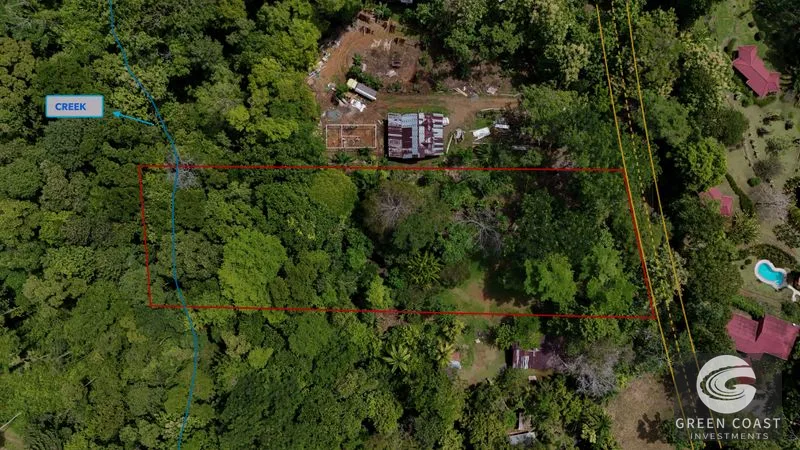 Uvita Nature Escape: 1.17-Acre Mountain View Lot with Creek & River Access — view 1, Uvita, Costa Rica