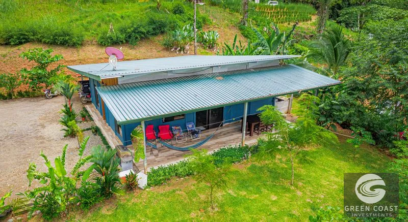 Tres Rios Home: Mountain & River Views, Fruit Orchard, Serene Living Near Amenities — view 1, Puerto Cortés, Puerto Cortés, Costa Rica
