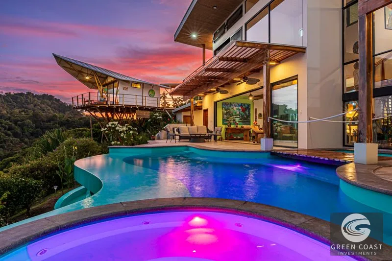 Iconic Luxury Estate with Unmatched Mountain Views | Manuel Antonio Estates — view 3, Manuel Antonio, Quepos, Costa Rica