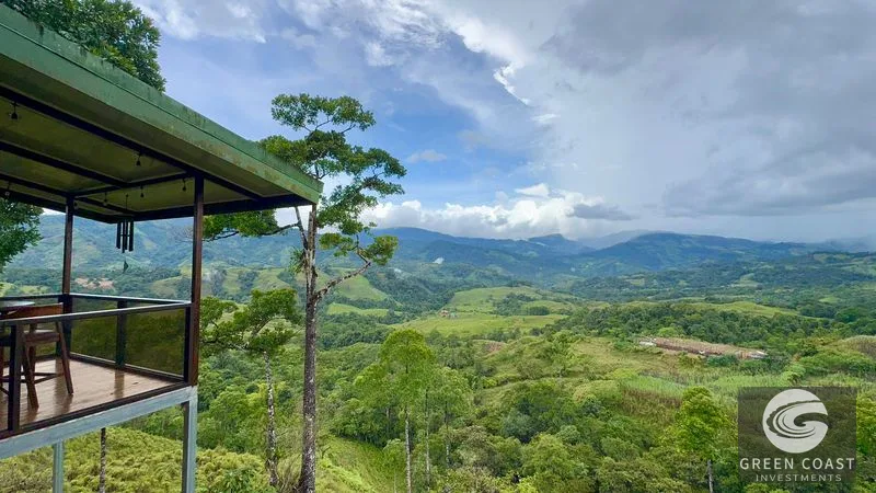 San Vito Mountain Retreat: Treehouse-Style Home, Waterfalls & Fertile Land — view 3, San Vito, Coto Brus, Costa Rica