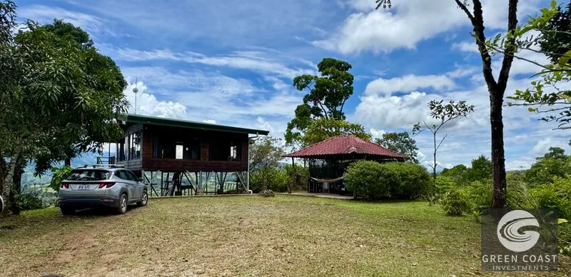 San Vito Mountain Retreat: Treehouse-Style Home, Waterfalls & Fertile Land — view 5, San Vito, Coto Brus, Costa Rica